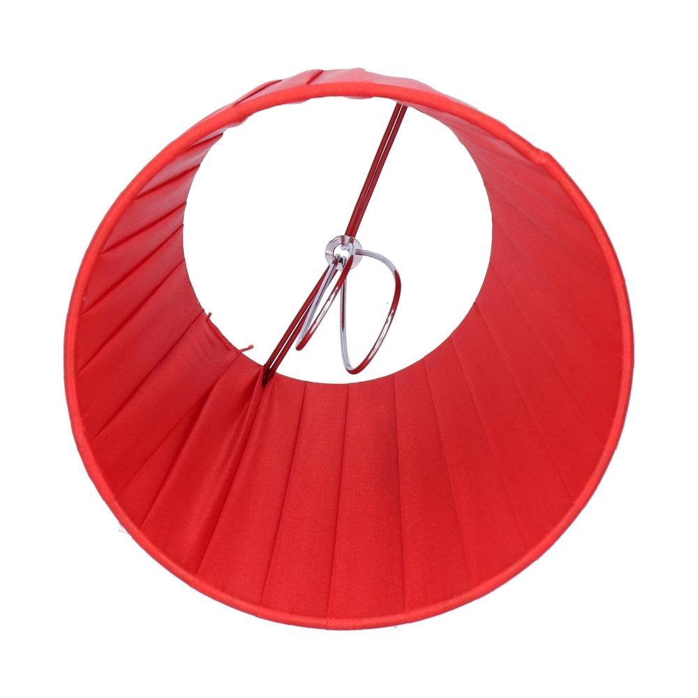 6PCS Lightweight Cloth Lampshade Fabric Wall Lamp Shade Clip On Lamp Shade Floor Pendant Light