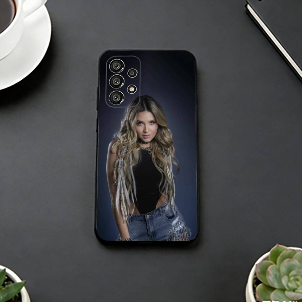 Чехол для телефона La-La Reina Del Flow Для Samsung S25, S24, S21, S22, S23, S30, Ultra, S20, Plus, Fe, Мягкий Силиконовый Черный Чехол