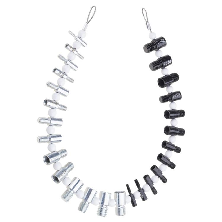 Inspection Measuring Tool Inch Metric Bolt Nut Screw Thread Checker Set Inch Gauges Measuring Inspection Tool