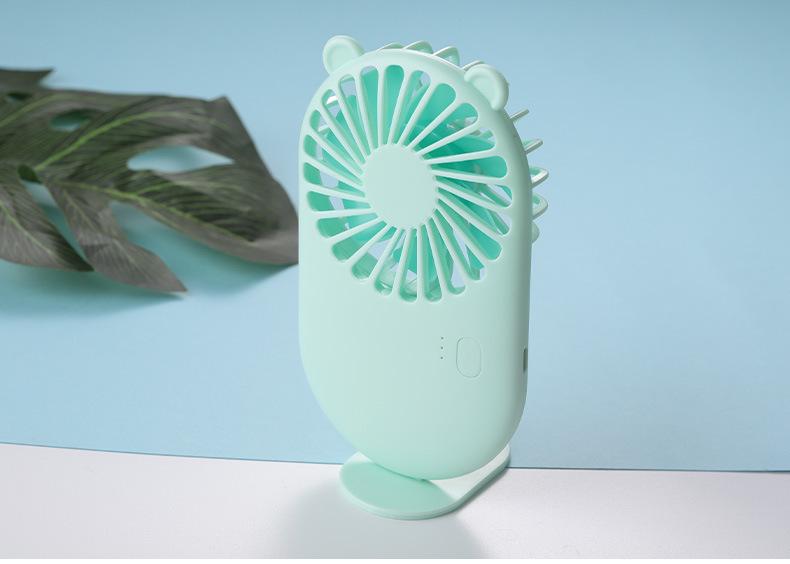 Portable Mini Handheld Fan with Stand and USB Charging