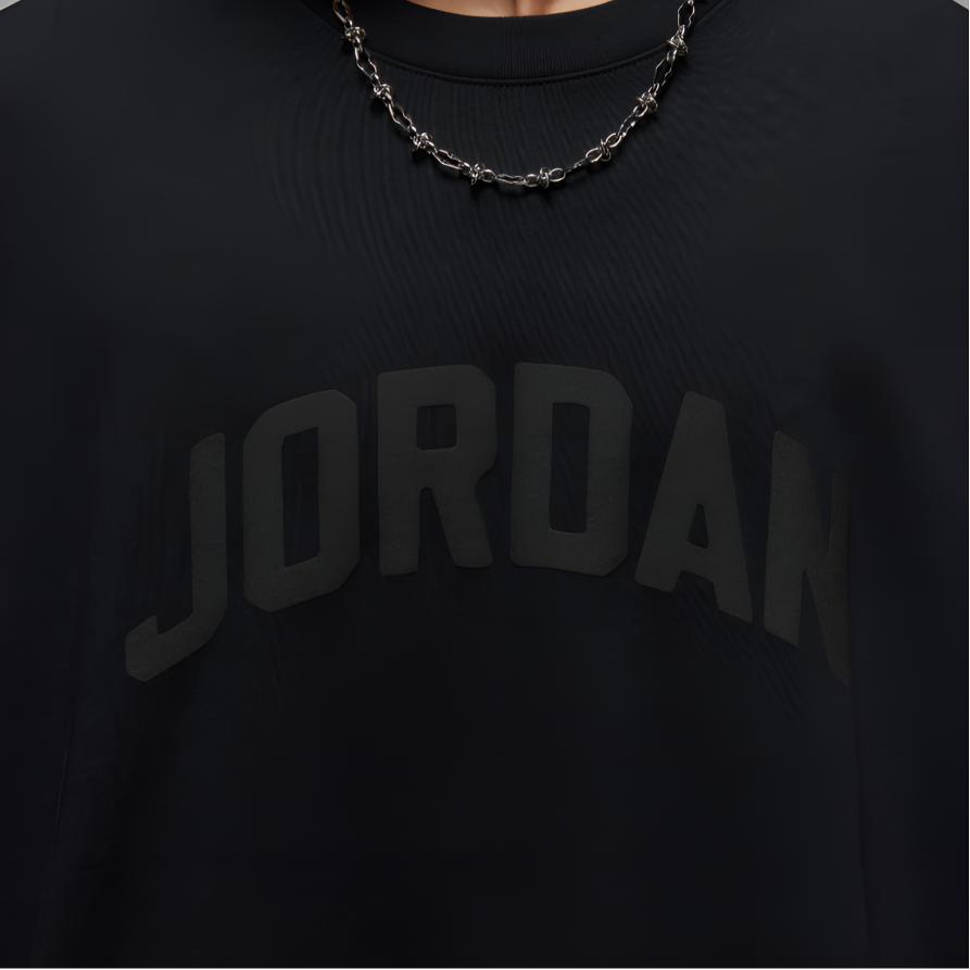 Jordan Футболка мужская из хлопка свободного кроя с коротким рукавом с логотипом Flight Essentials HQ8936010