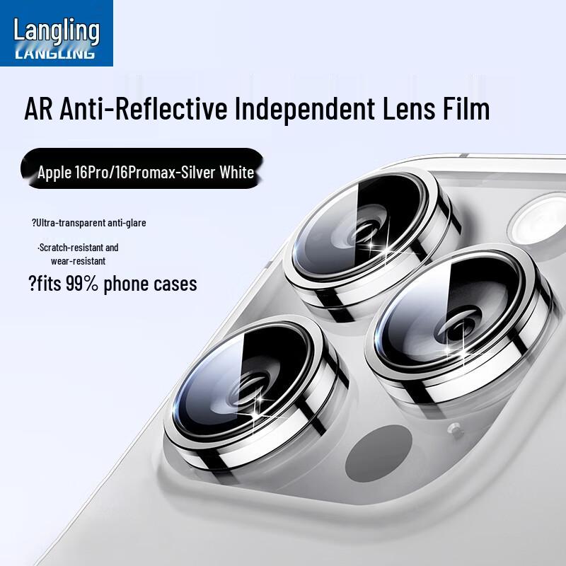 Защитные пленки премиум-класса Langling для экрана и объектива iPhone