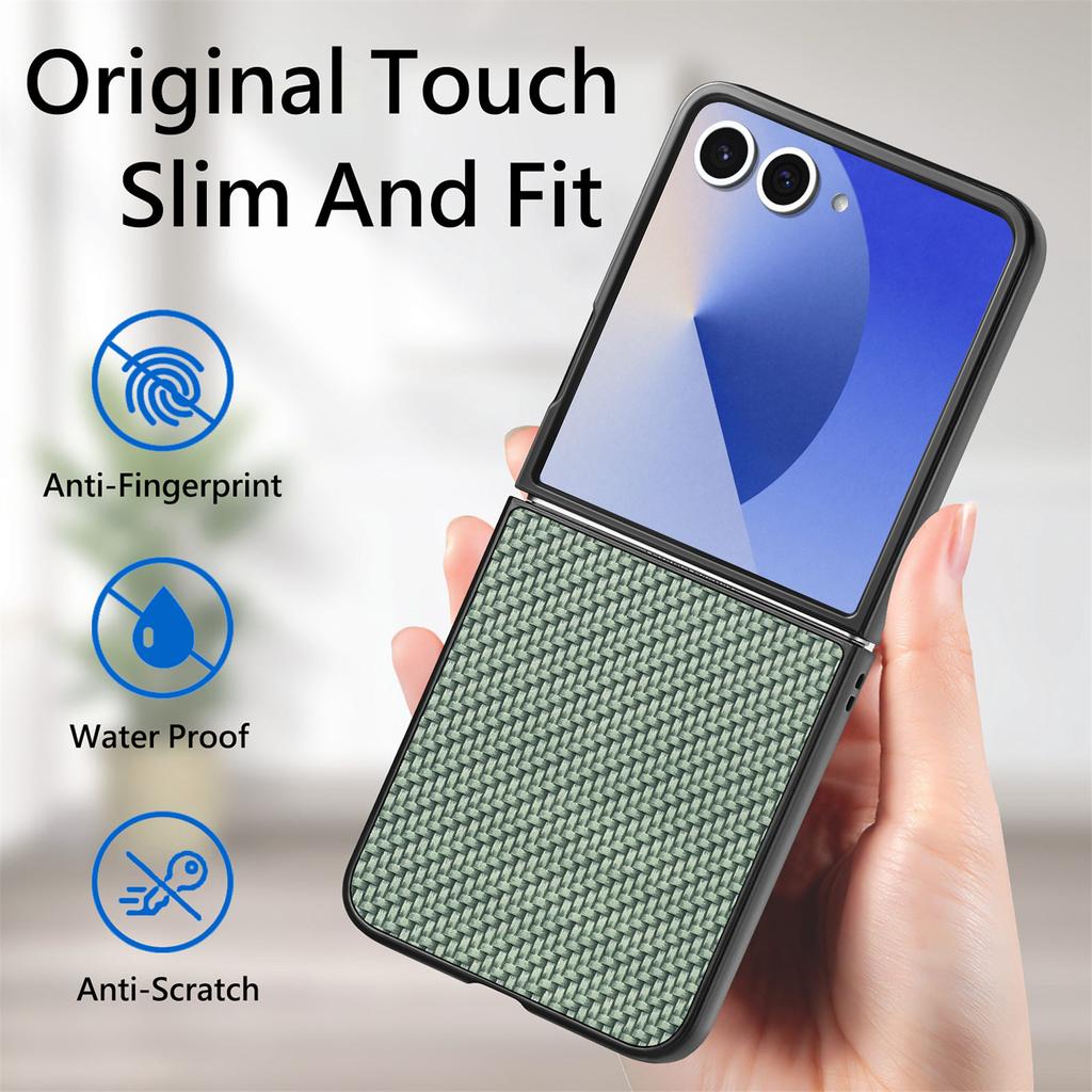 Ультратонкий чехол с защитой от отпечатков пальцев для Samsung Galaxy Z Flip 8 5G 7 6 5 4 3 Flip8 Flip7 FE Flip6 Flip5 Flip4 Flip3 Чехол для телефона
