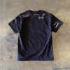 Pure Cotton 3a260g Double Thread Loose Fit Short Sleeve Tshirt Unisex Breathable Comfortable American Retro Style Printed