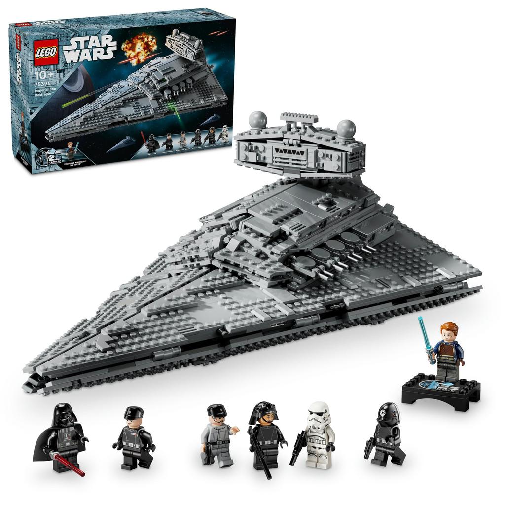 LEGO Star Wars Star Destroyer Toy Present Birthday Block Christmas Boys Girls Children 10 Years Old 11 Years Old 12 Years Old Elementary School
