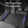 3D Всепогодные TPE Коврики в Салон и Багажник для BYD SONG L 2024-2025