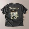 Футболка Comfort Colors Radiohead Обложка альбома Kid A Детская Kid A 2000 Графика группы 100% Хлопок Унисекс Уличный стиль Топ для всех сезонов