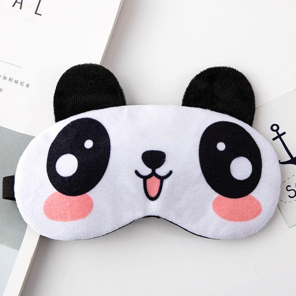 Милая маска для сна с мультяшным дизайном, расслабляющая маска для глаз