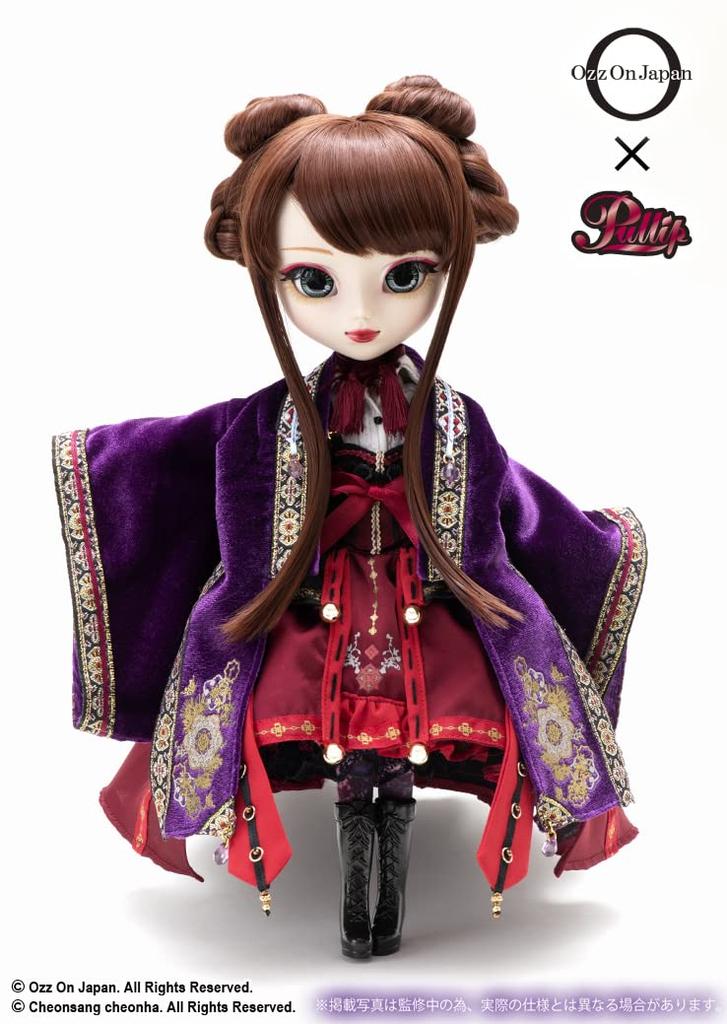 Высота тяги Groove Pullip 310 мм, окрашенная ABS-пластиком, подвижная фигурка Cho-ran P-287, приблизительно. Немасштабируемый