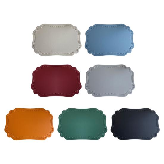 Коврик из искусственной кожи, термостойкий, сушильный коврик для кухни, водонепроницаемый, противоскользящий, настольные коврики, протектор для украшения обеденного стола на кухне