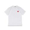 COMME des Short Sleeve Red Heart Logo PLAY COMME des GARCONS RED HEART PLAY T108 White L [PLAY GARCONS] Футболка ФУТБОЛКА Мужская [Товар]