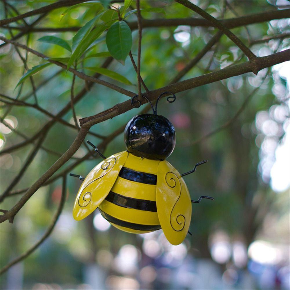 Шмель Сад на заднем дворе Акцент Декоративная Металлическая Скульптура Милый Дом Сад для Улицы