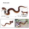Oenux Forest Savage Snakes Animals TPR Rattlesnake Python Cobra Action Figures Lifelike Model Education Kids Toy Gift Prank Toy