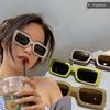 Retro Square Sunglasses for Women Men New Fashion Designer Small Frame Y2K Sun Glasses Trending Product Shades UV400 Eyewear