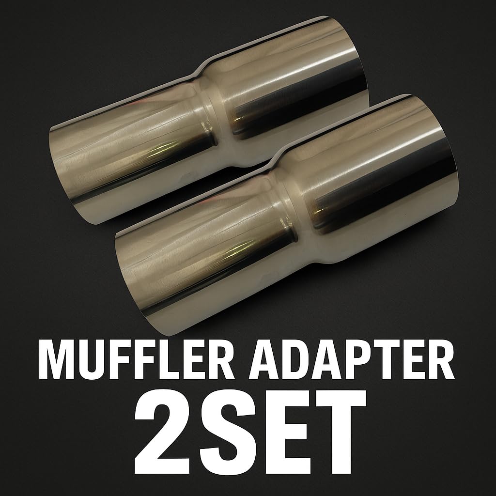 Глушитель мотоцикла Глушитель Выхлопная труба Переходник Соединение SUS Нержавеющая сталь Изготовлено на заказ x S-NET SN-305-MJ (63-76 2)