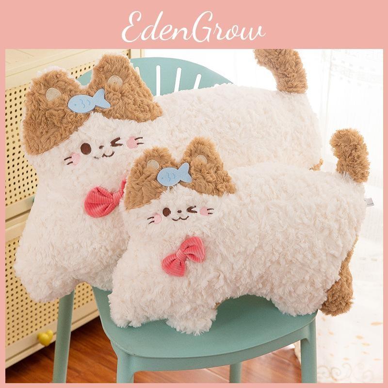 Cat Cute Cheerful Plush Toy Adorable Cartoon Girls Bedtime Pal Birthday Gift
