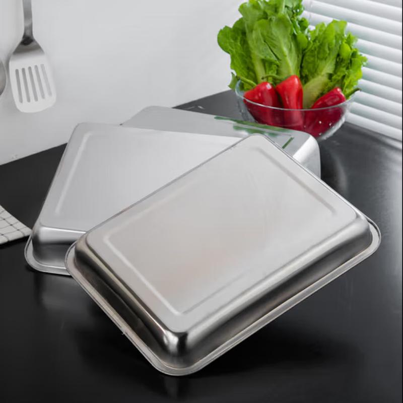 SIFAR Stainless Steel Rectangular Serving Tray