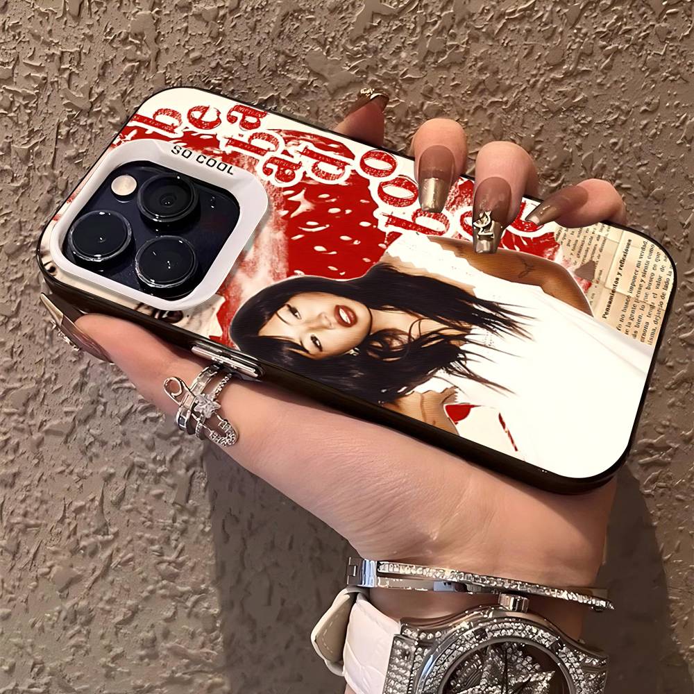 Rock Singer B-Beabadoobee Phone Cover For IPhone 16 15 14 13 12 11 17 Pro Max Plus Color Silver Shell