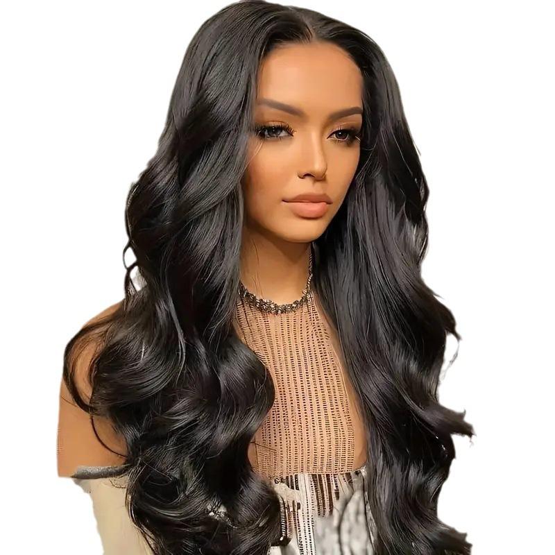 Wig, European and American fashion front lace big wave curly hair, African hot-selling front lace lace curly hair