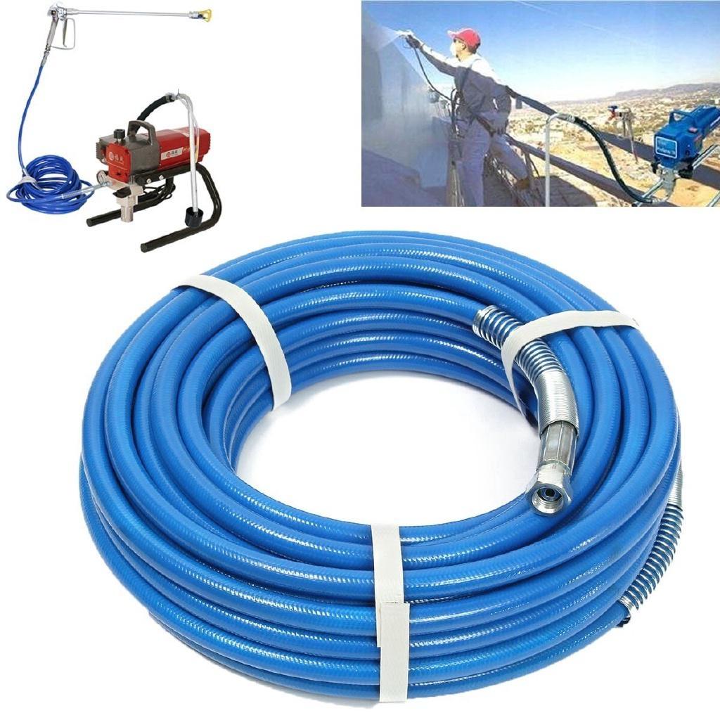 10/13/15m Airless Spray Hose 5000PSI High Pressure Tube Airless Sprayer Paint Hose for Water Sprayer