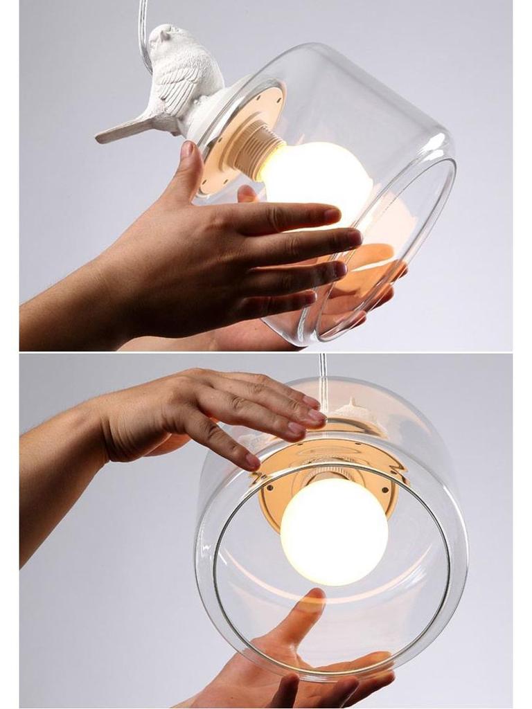 Nordic Minimalist Designer Bird Light for Restaurant & Bar 