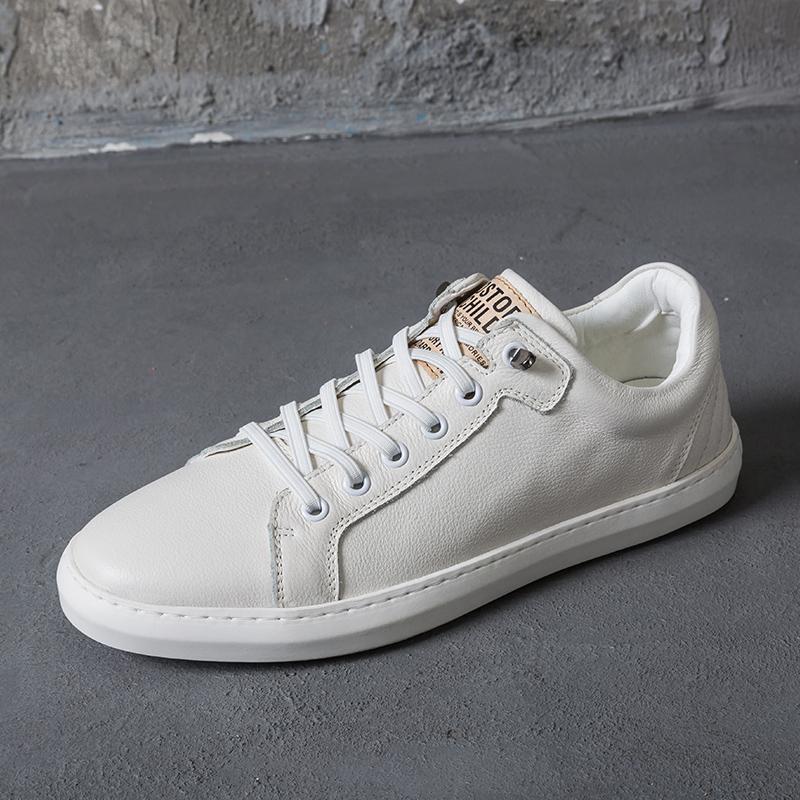 Новейшая мужская обувь из натуральной кожи 2022 года, мужская повседневная обувь из коровьей кожи, обувь для отдыха, мужские белые кроссовки, дизайн, мода