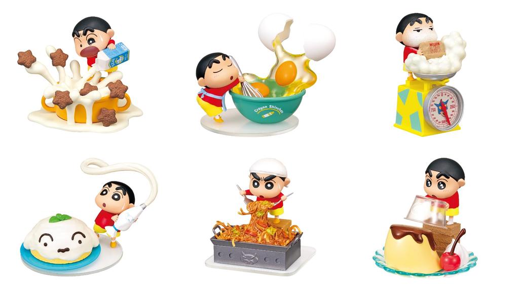 Crayon Cooking 1 H105 x W145 x ABS Re-Ment Shin-chan Helper! Коробка, Прибл.. D215мм, АТБХ-ПВХ,