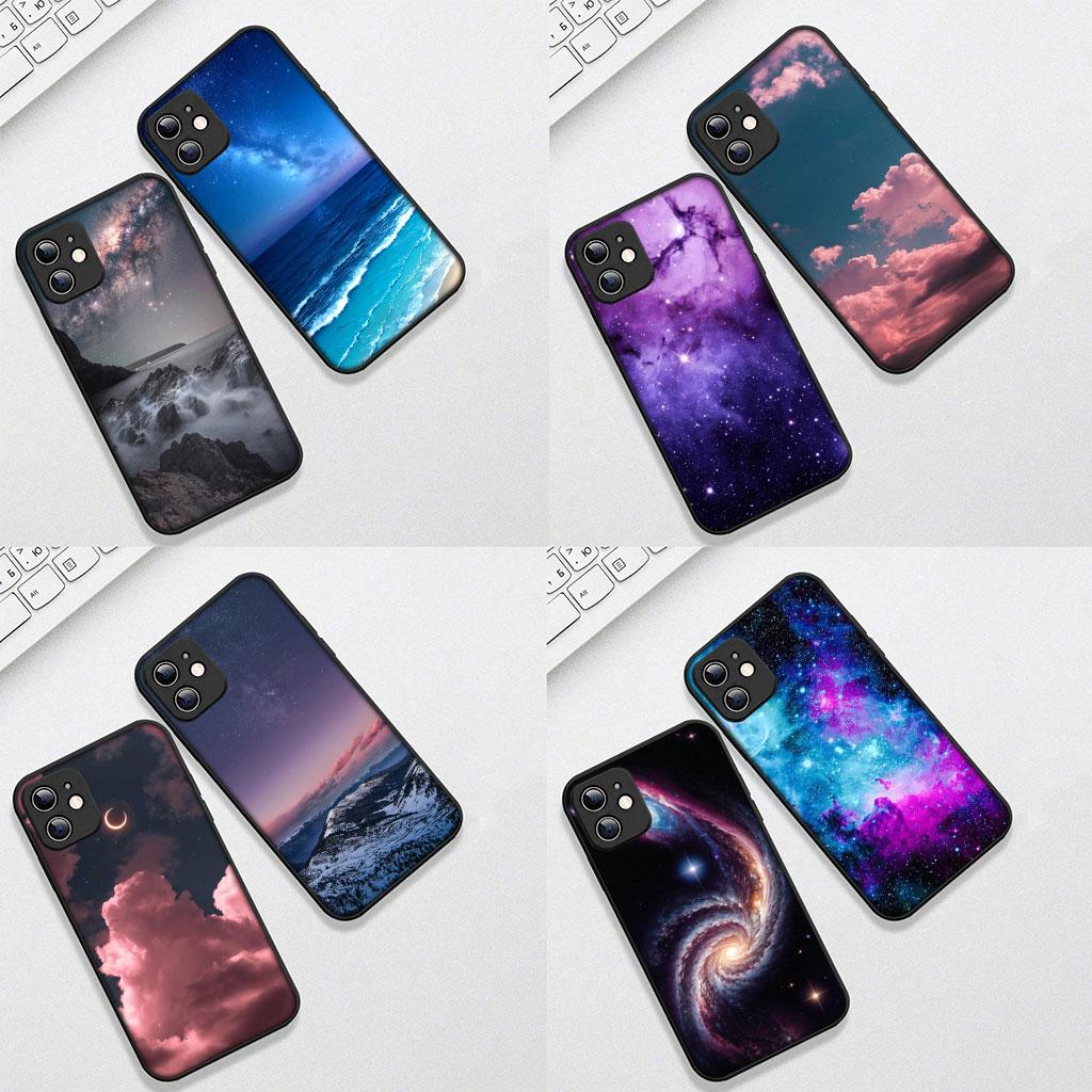 Чехол для телефона Star Universe Galaxy Sky для Samsung Galaxy S25 S24 S23 FE Plus Ultra S7 Edge A16 A15 5G s25+ Мягкий чехол