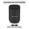Leather Car Water Cup Holder Interior Drink Rack Organizer For Jeep Wrangler-JK Liberty JL Cherokee Patriot Commander AKM1