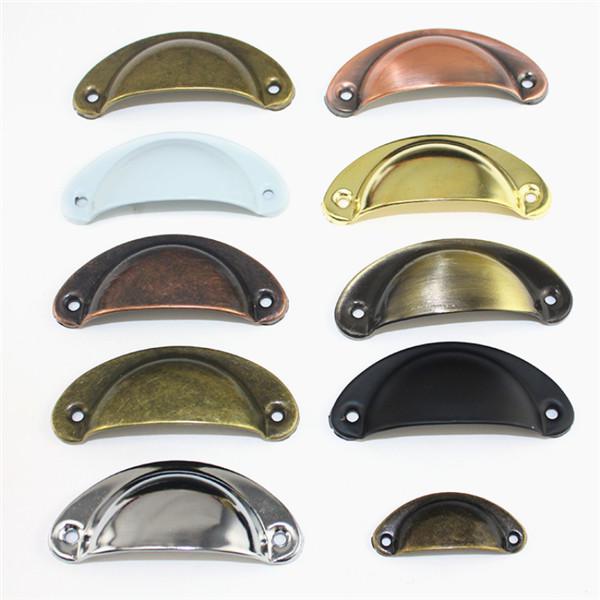 Ретро металлический кухонный ящик, дверная ручка шкафа, мебельные ручки, посуда, антикварная ручка для шкафа