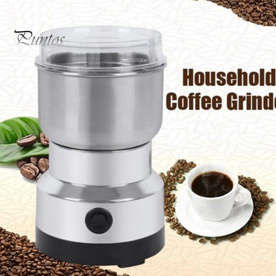 Электрическая кофемолка для специй, перца, мини-зерна, ультратонкая пищевая мельница, простая в управлении одной рукой, мельница для кофейных зерен, риса, специй, трав