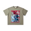 260 GSM Double Yarn 32 Count 100% Cotton My Hero Academia V10 Shoto Print Unisex Heavy Cotton T Shirt