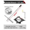 Labor-Saving Cross Tire Wrench & Socket Set for Easy Tire Changing