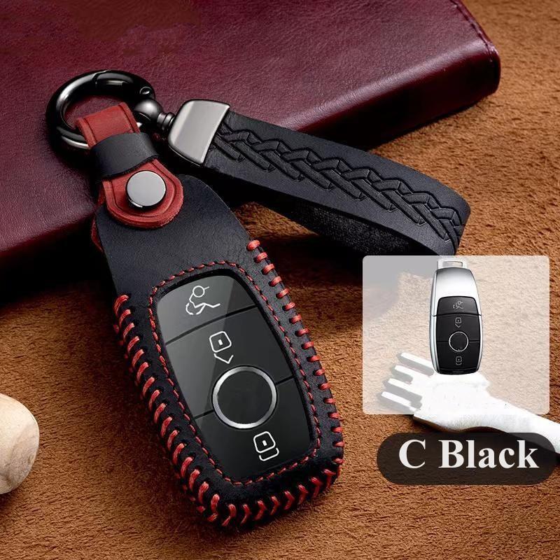 For Mercedes Benz A C E S G Class GLC CLE CLA W177 W205 W213 W222 X167 AMG Car Remote Key Case Cover Shell Accessories