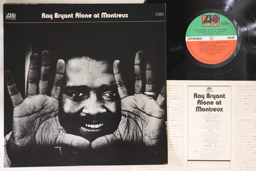 Виниловая пластинка RAY BRYANT Alone At Montreux P8309A ATLANTIC 1973 Япония Джаз Б/у
