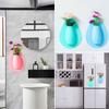 Silicone Flower Vase Self Adhesion Hydroponics Planter Vase Sticker Wall for Glass, Wall, Window, Party,Wedding,Festival,Home,Kitchen, Fridge Door