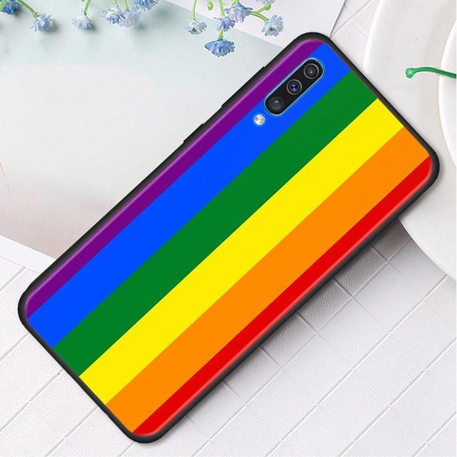 Чехол для Samsung Galaxy A50 A70 A10 A20e A30 A40 A20s A10s A10e A80 A90 A60 A30s, чехол для геев, лесбиянок, ЛГБТ, Rainbow Pride Art