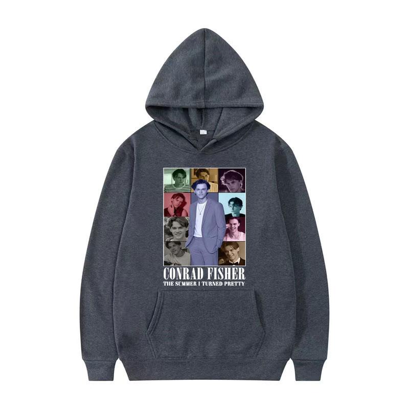 Conrad Fisher Team Conrad Beach Sweatshirt The I Turned Pretty Hoodies Men Women Clothing Harajuku Vintage Oversized Hoodie Tops