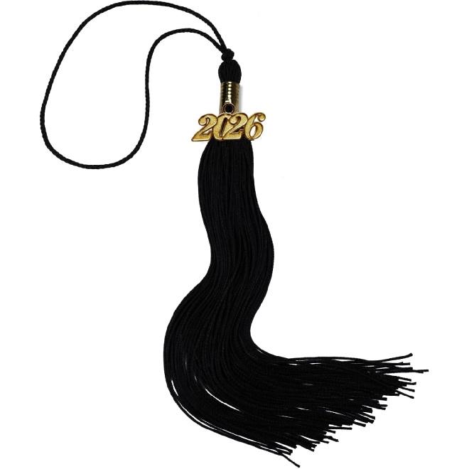 2026 Tassel Graduation with 2026 Gold Charm,Tassels for Graduations Cap, Tassel Suitable for Graduation Hat Decorations, Gold Tassels