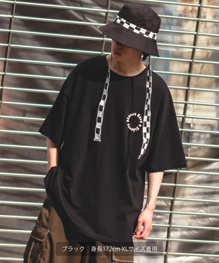 IMPROMES Casual SIDEWAYSTANCE Short Sleeve Record Print T-Shirt, Men's, White