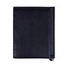 Prada Saffiano Short Half-fold Leather Wallet Wallet Unisex Couple Style Black