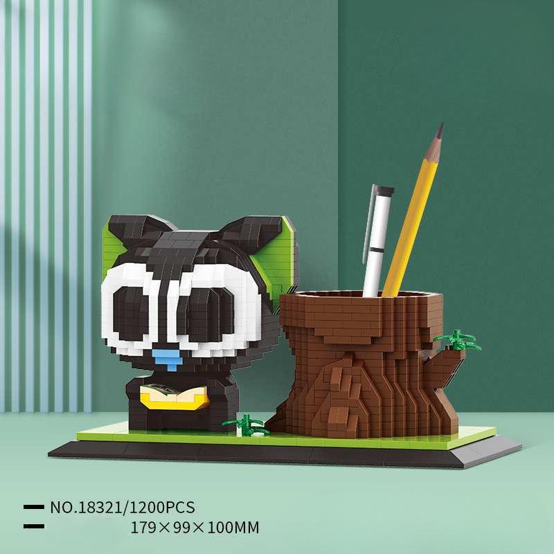 Строительные блоки Лосто Гарфилд, собранная модель, мини-кирпичная фигурка, игрушка для ребенка, подарок