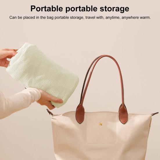 Electric Heated Shawl Blanket Adjustable Temperature Control Rapid Heating Technology Zipper Design USB Heated Blanket Shawl