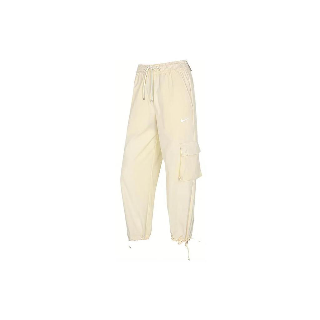 Nike Knitted Sweatpants Women's Beige Yellow (Unisex) Knitted Sweatpants CZ9331 113