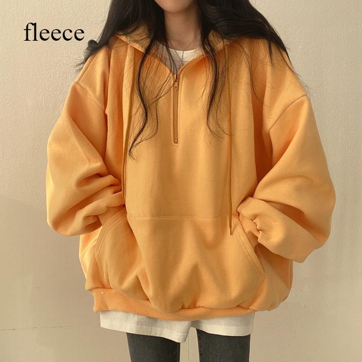 Женский кардиган с капюшоном, уличная одежда, серый Harajuku, большой топ, толстовка, женское повседневное пальто с карманом и длинным рукавом