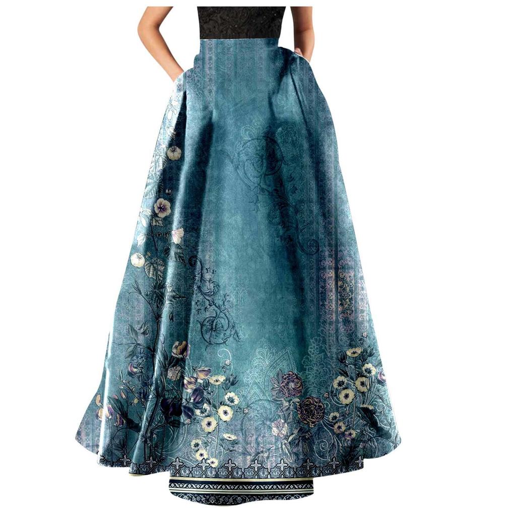 Women Dance Long Skirt Dance Practice Long Skirt Solid Color Dance Long Skirt