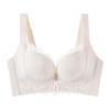 French lace high-quality big breasts gather underwear women's soft support upper support secondary breasts adjustment bra can be OEM