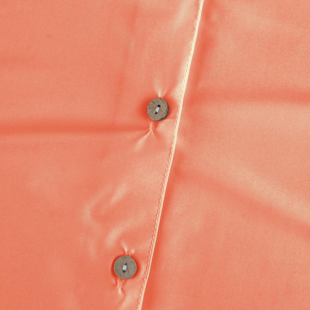 Women's Ice Silk Satin Solid Color Button Pajamas Half Sleeve Notch Neck Nightgown