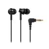 Audio Technica Canal Earphones Black ATH-CK350M BK