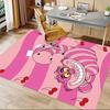 Cheshire Cat Cherries Carpet For Playroom Bedroom Living Room Sofa Home Decorkids Game Area Rug Nonslip Floor Mat